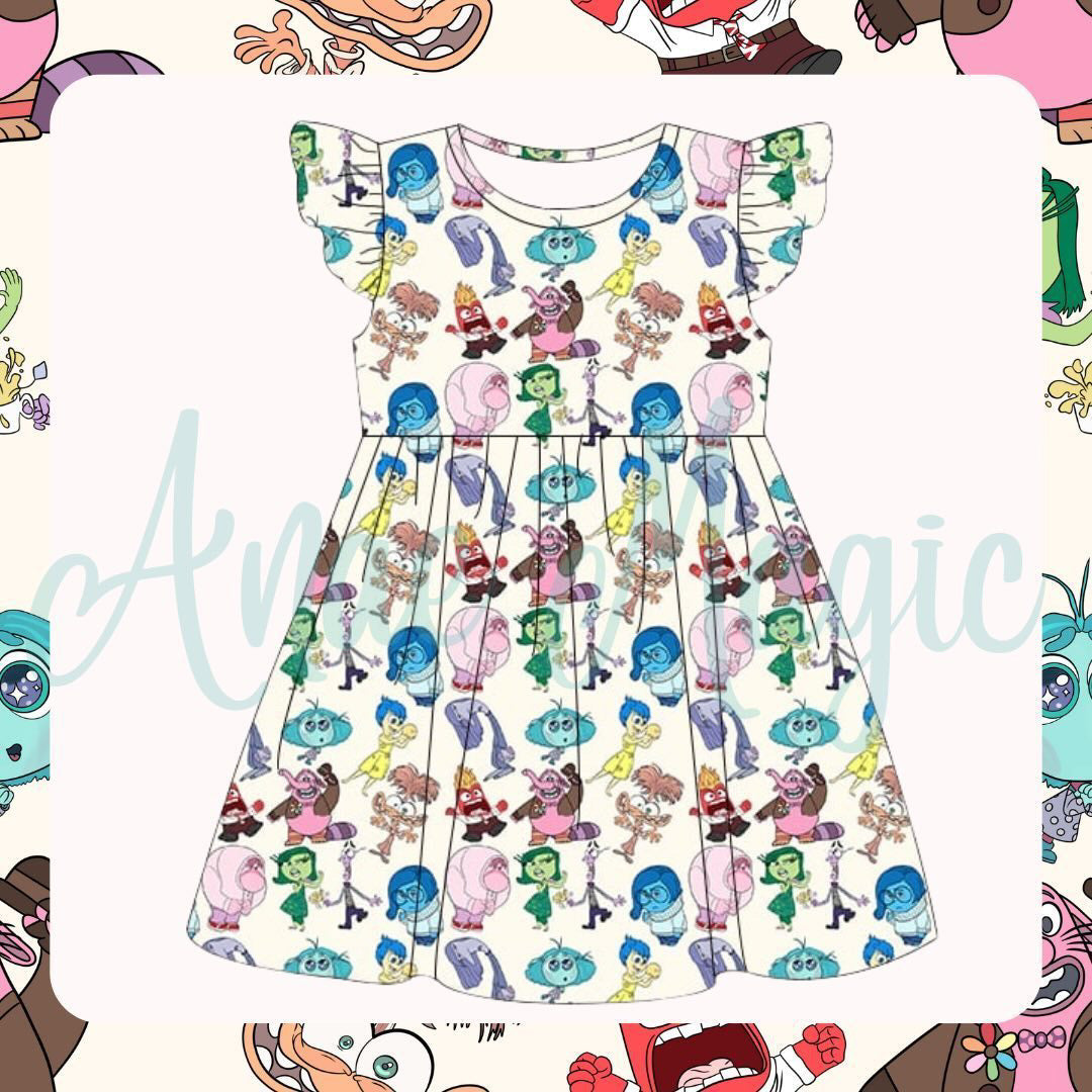 Lunchbox Stickers - Bamboo Dress